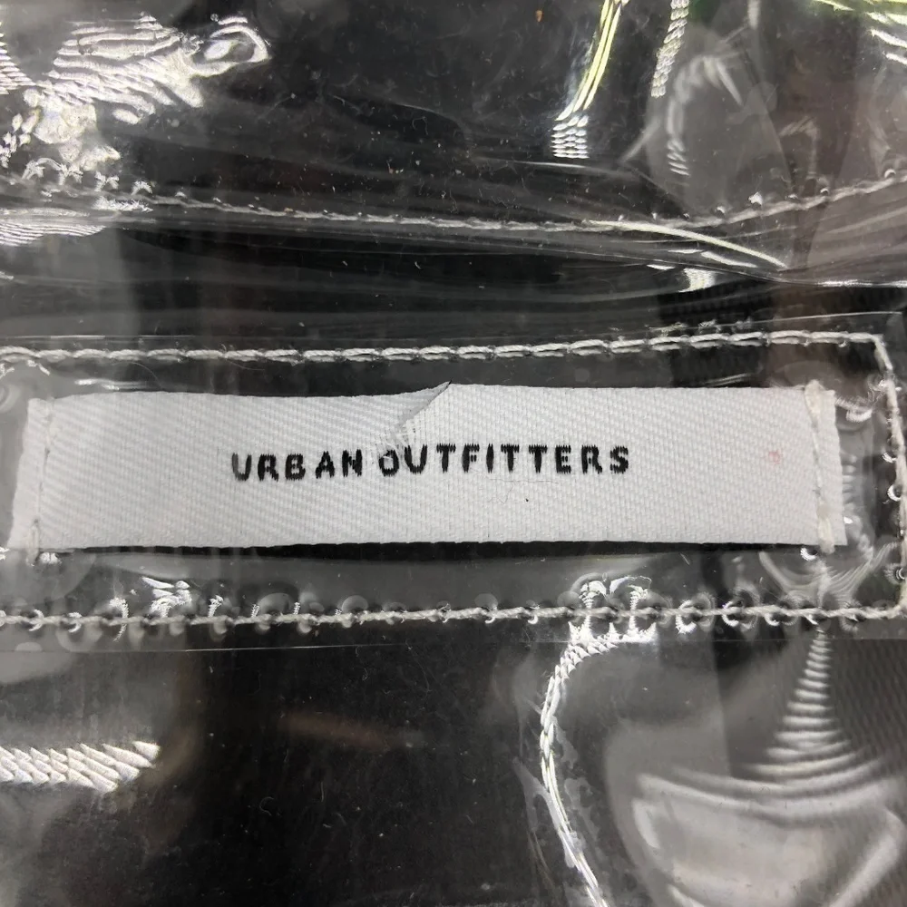 Urban Outfitters Mens Clear Vinyl Backpack